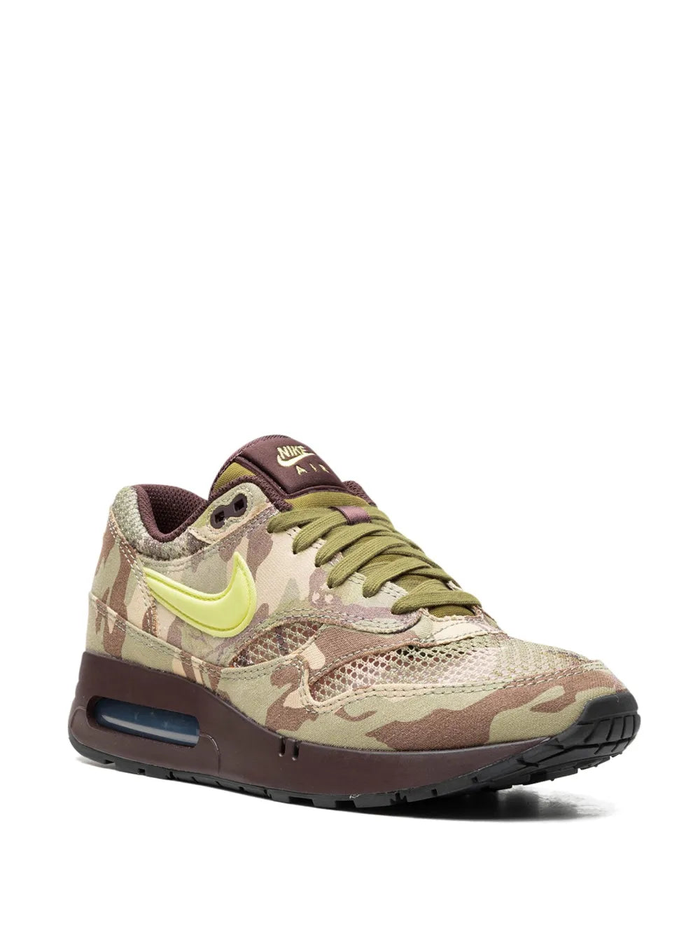 Air Max 1 Camo - 200 Earth/Oil Green/Black/Light Lemon Twist Sneakers