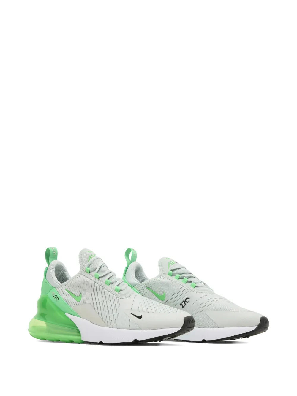 Air Max 270 Light Silver/Green Shock Sneakers