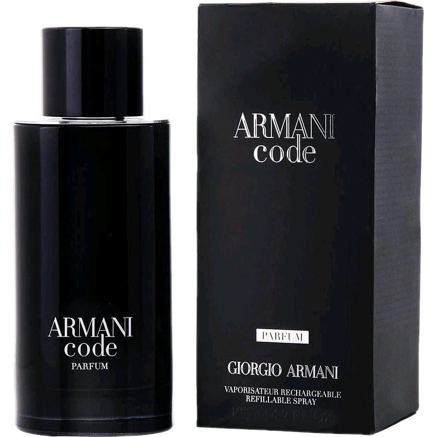 Giorgio Armani Code Parfum Refillable for Men 125ml / 4.2 fl oz